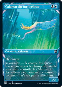 Calamar du fort céleste - Renaissance de Zendikar