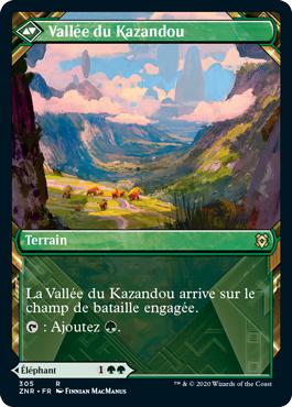 Vallée du Kazandou - Renaissance de Zendikar