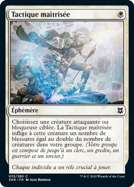 Tactique maîtrisée - Renaissance de Zendikar