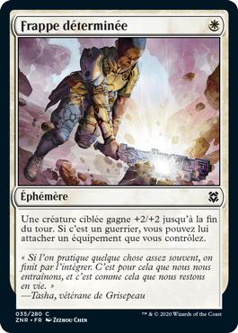 Frappe déterminée - Renaissance de Zendikar