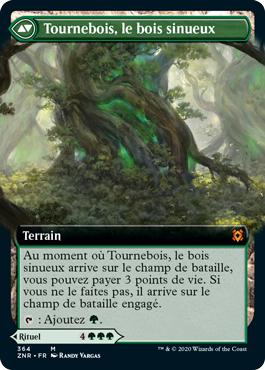 Tournebois, le bois sinueux - Renaissance de Zendikar