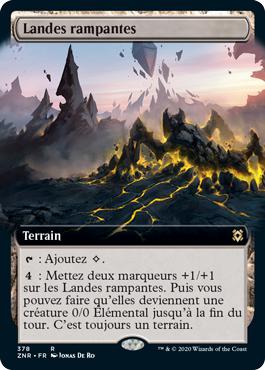 Landes rampantes - Renaissance de Zendikar