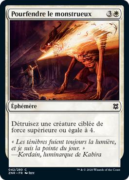 Pourfendre le monstrueux - Renaissance de Zendikar