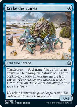 Crabe des ruines - Renaissance de Zendikar