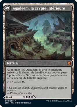 Agadeem, la crypte inférieure - Renaissance de Zendikar