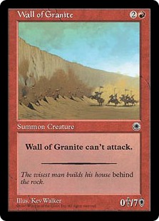 Mur de granit - Portal