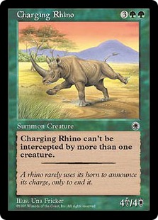 Rhinocéros fougueux - Portal