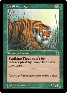 Tigre en chasse - Portal