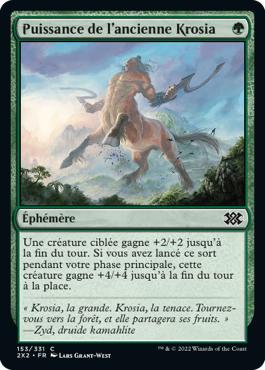 Puissance de l'ancienne Krosia - Double Masters 2022