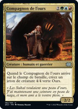 Compagnon de l'ours - Double Masters 2022