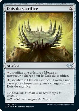 Dais du sacrifice - Double Masters