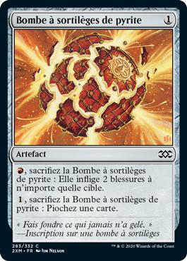 Bombe à sortilèges de pyrite - Double Masters