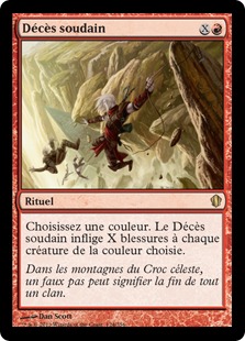 Décès soudain - Commander Edition 2013