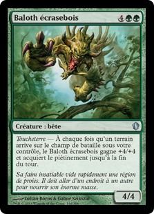 Baloth écrasebois - Commander Edition 2013