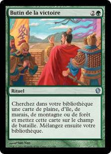 Butin de la victoire - Commander Edition 2013