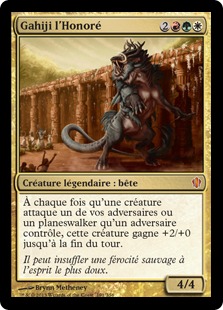 Gahiji l'Honoré - Commander Edition 2013