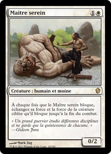 Maître serein - Commander Edition 2013