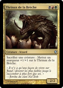 Thrinax de la Brèche - Commander Edition 2013