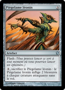 Piègelame léonin - Commander Edition 2013
