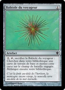 Babiole du voyageur - Commander Edition 2013