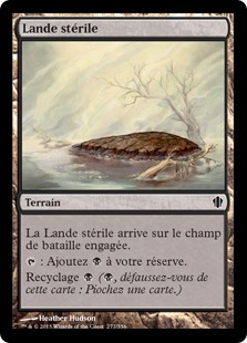 Lande stérile - Commander Edition 2013