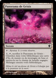 Panorama de Grixis - Commander Edition 2013