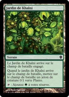 Jardin de Khalni - Commander Edition 2013