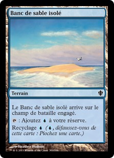 Banc de sable isolé - Commander Edition 2013