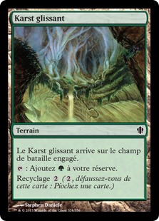 Karst glissant - Commander Edition 2013