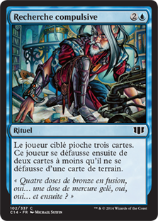 Recherche compulsive - Commander 2014