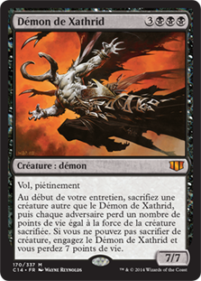 Démon de Xathrid - Commander 2014