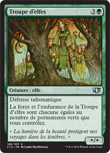 Troupe d'elfes - Commander 2014