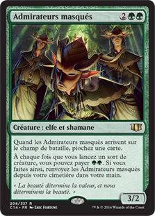 Admirateurs masqués - Commander 2014