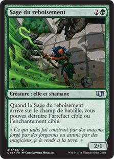 Sage du reboisement - Commander 2014