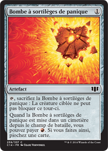 Bombe à sortilèges de panique - Commander 2014