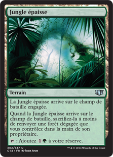 Jungle épaisse - Commander 2014