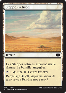 Steppes retirées - Commander 2014