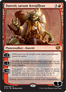 Daretti, savant ferrailleur - Commander 2014