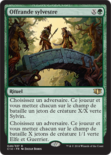 Offrande sylvestre - Commander 2014