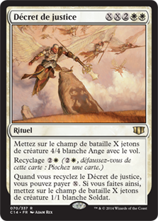 Décret de justice - Commander 2014