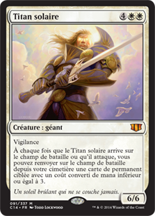 Titan solaire - Commander 2014