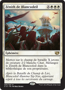 Zénith de Blancsoleil - Commander 2014