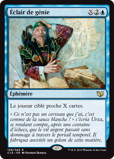 Éclair de génie - Commander 2015