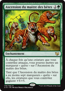 Ascension du maître des bêtes - Commander 2015