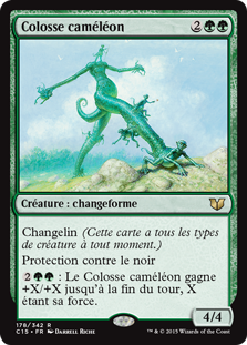 Colosse caméléon - Commander 2015