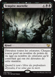 Tempête mortelle - Commander 2015