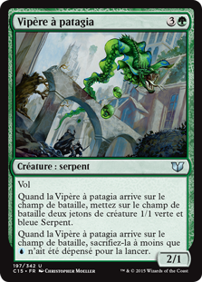 Vipère à patagia - Commander 2015