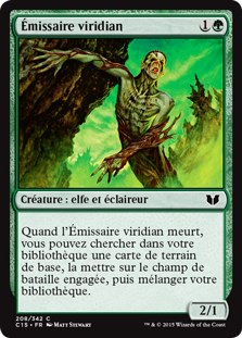 Émissaire viridian - Commander 2015