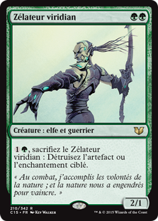 Zélateur viridian - Commander 2015