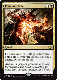 Prise mortelle - Commander 2015